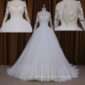 Amostra Real Design Mais Recente Made in China Lace Wedding Dress